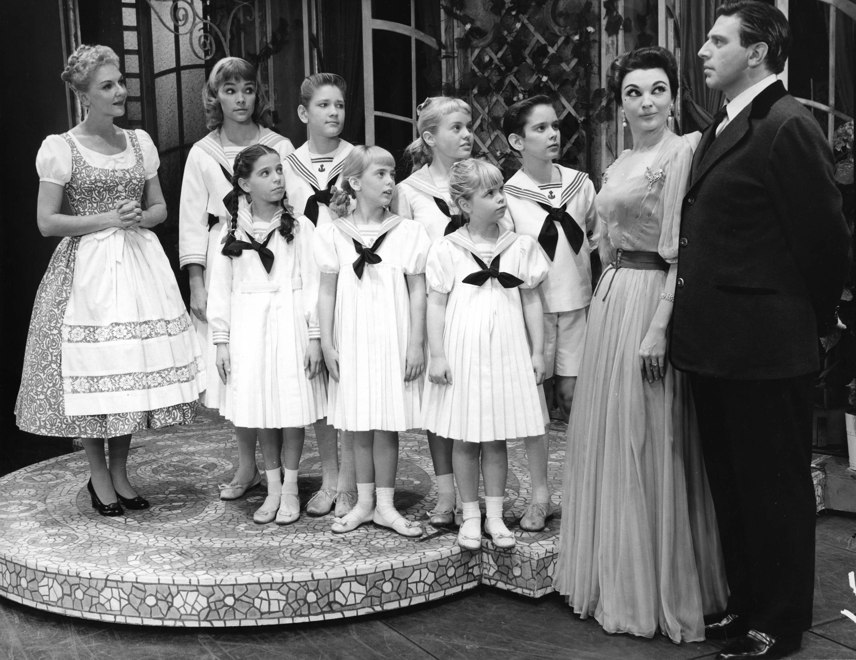 A photo from the 1959 Broadway production of The Sound of Music.
