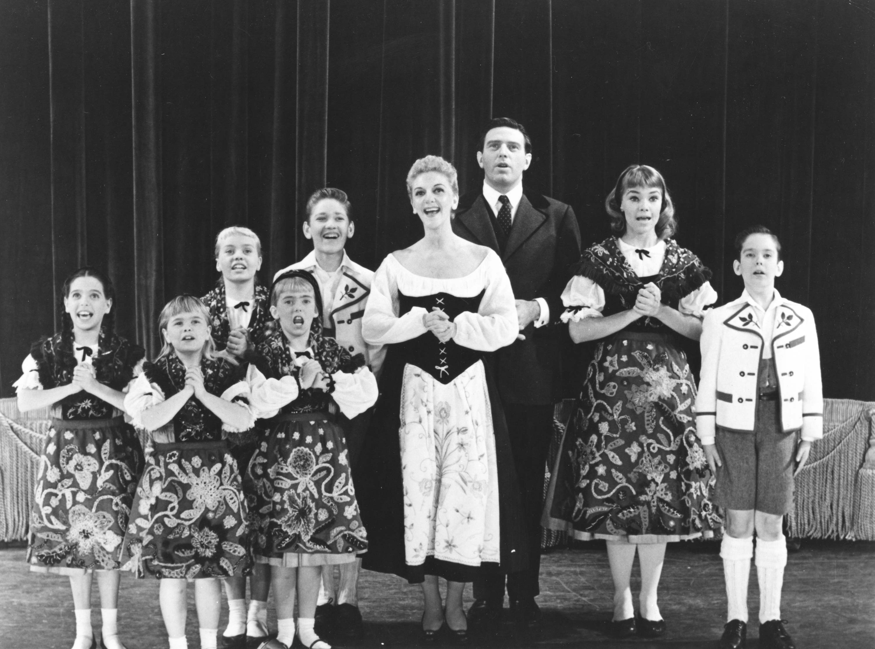 A photo from the 1959 Broadway production of The Sound of Music.