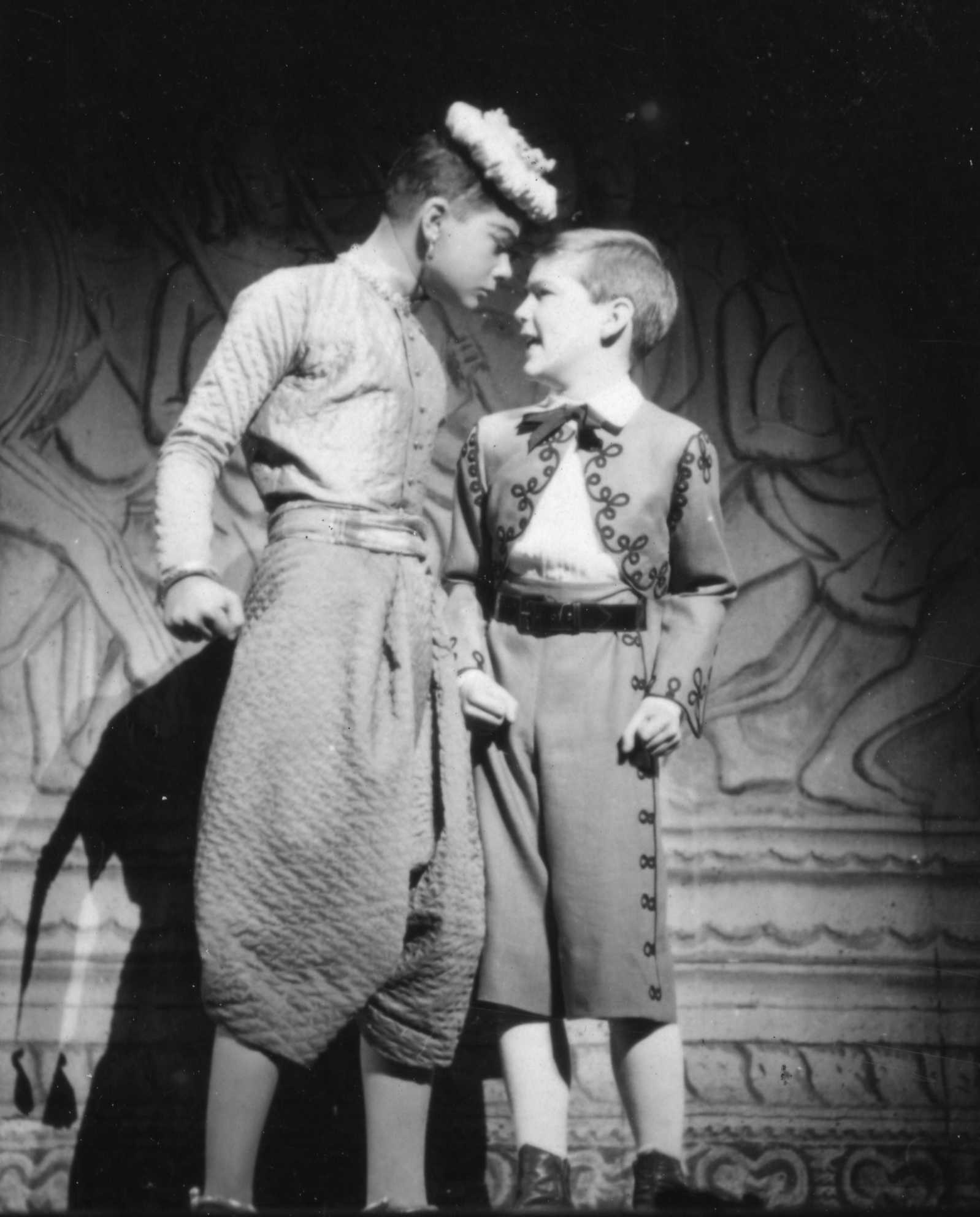 A photo from the 1951 Broadway production of The King and I.