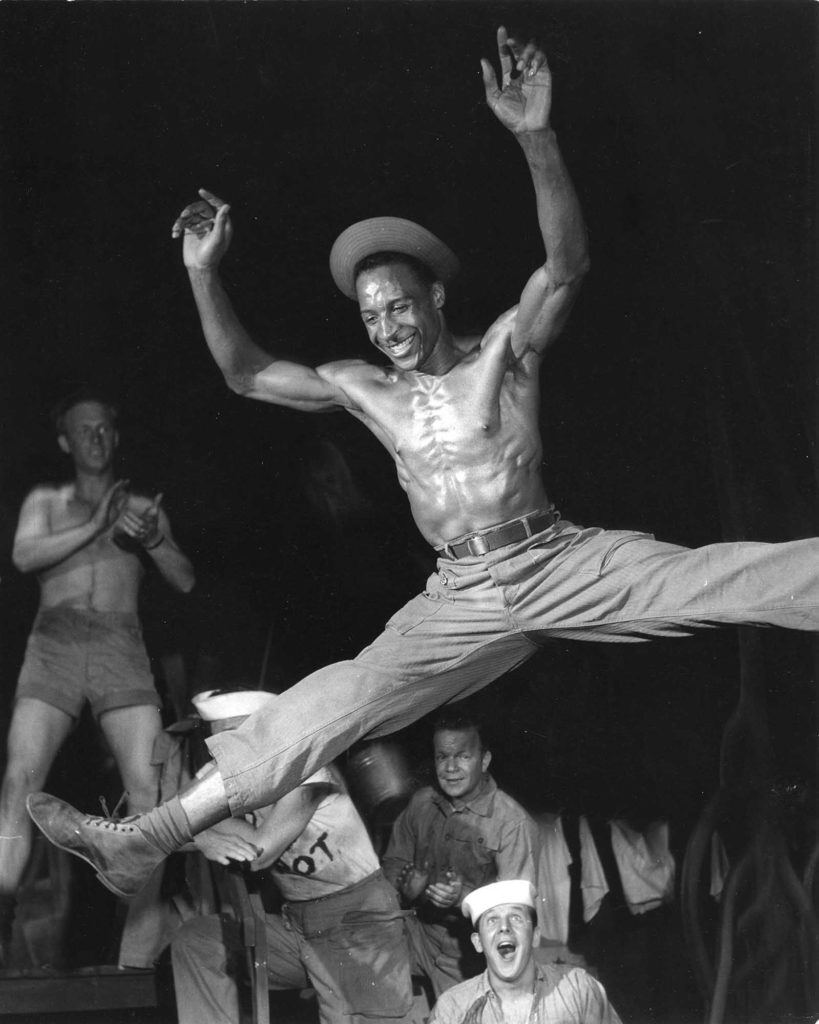 A photo from the 1949 Broadway production of South Pacific.