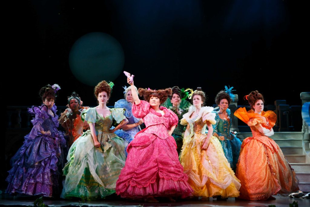 A photo from the 2013 Broadway production of Cinderella.