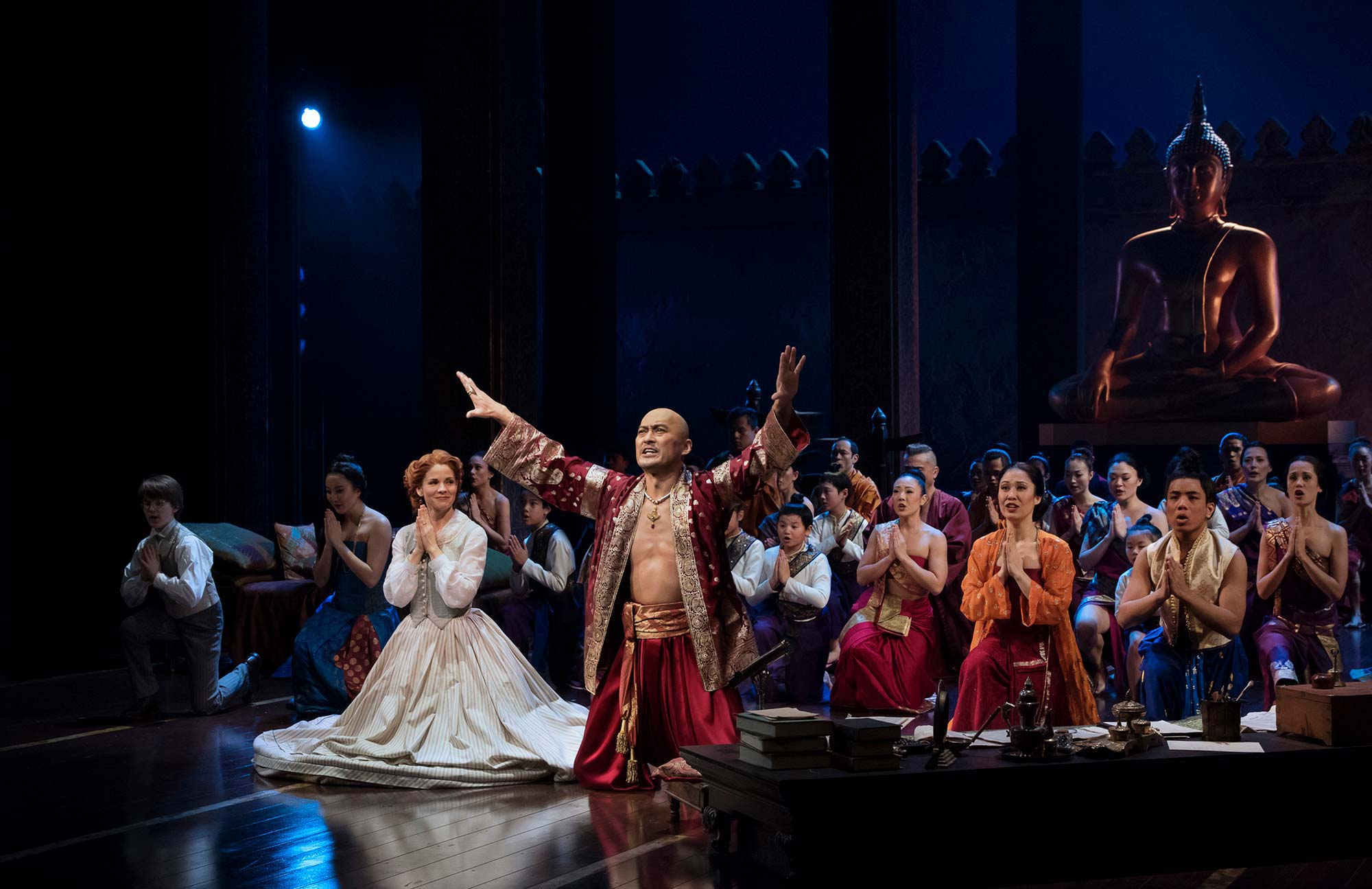 A photo from the 2015 Lincoln Center Theater production of The King and I.