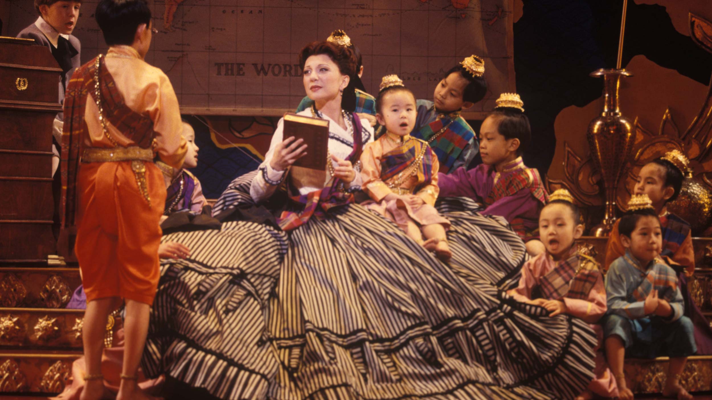 A photo from the 1996 Broadway production of The King and I.
