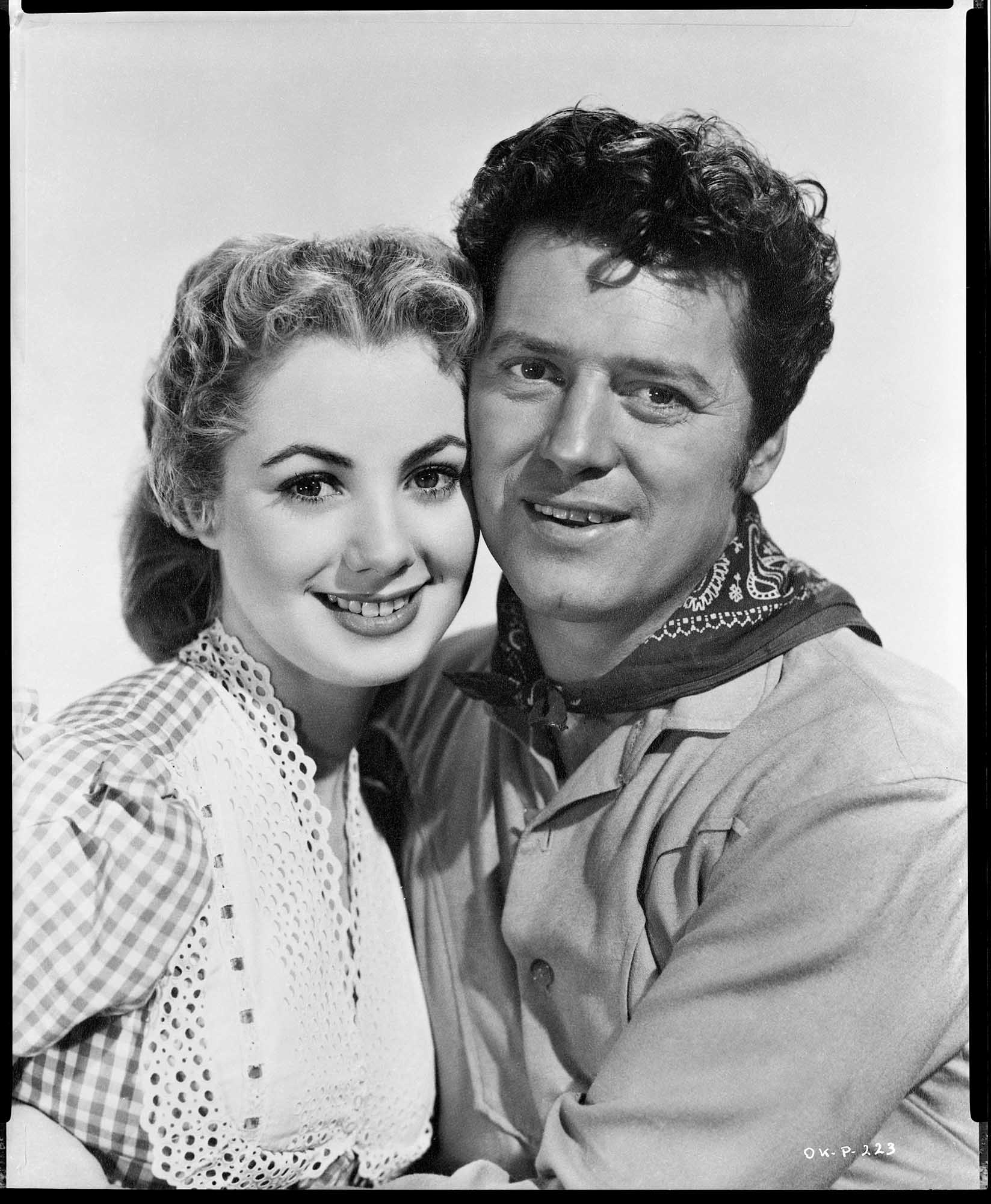 A photo from the 1955 Oklahoma! film.