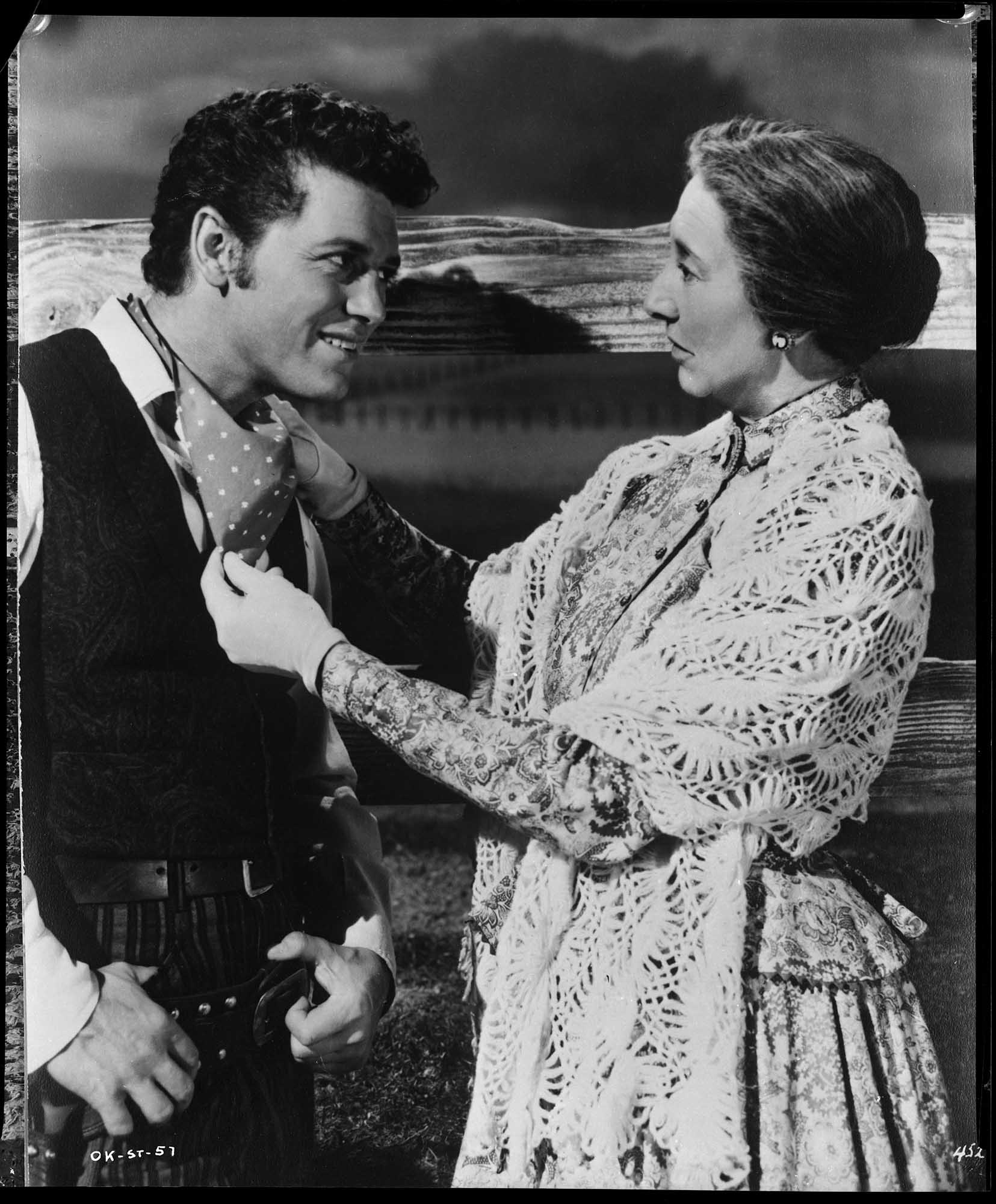 A photo from the 1955 Oklahoma! film.