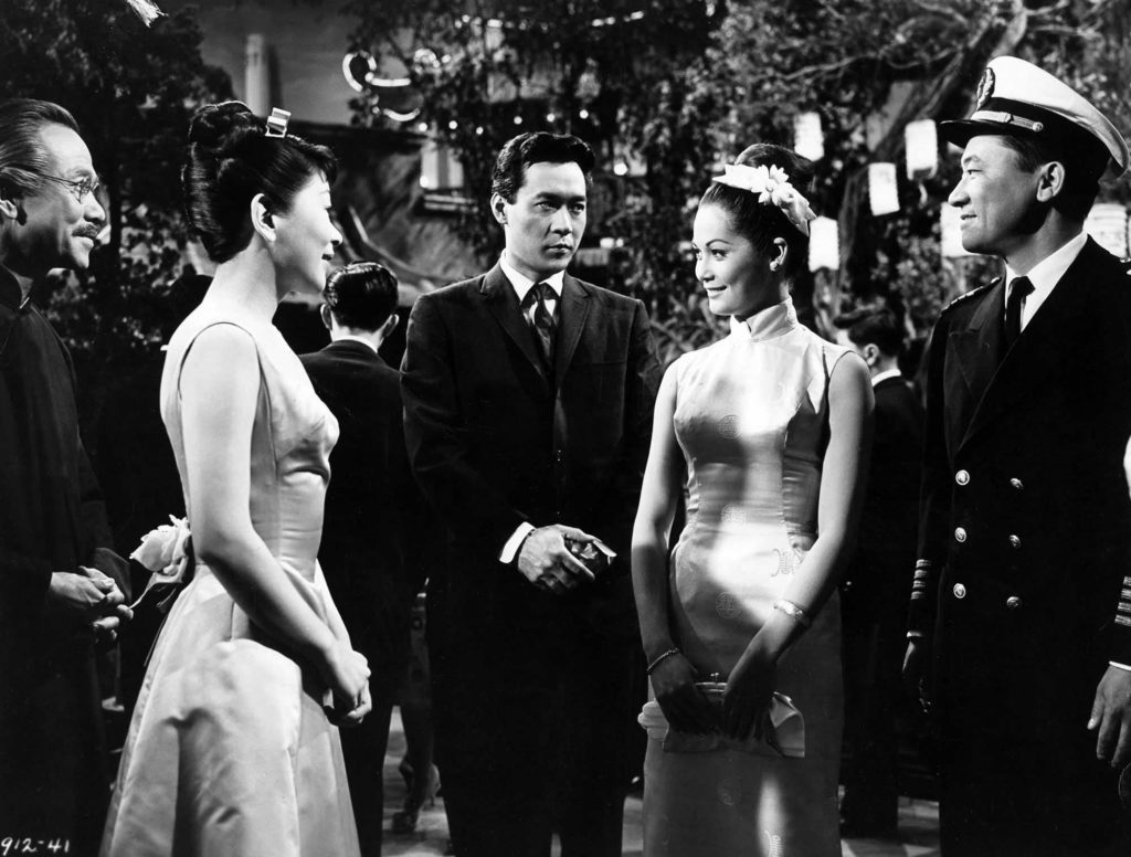 A photo from the 1961 film version of Flower Drum Song.