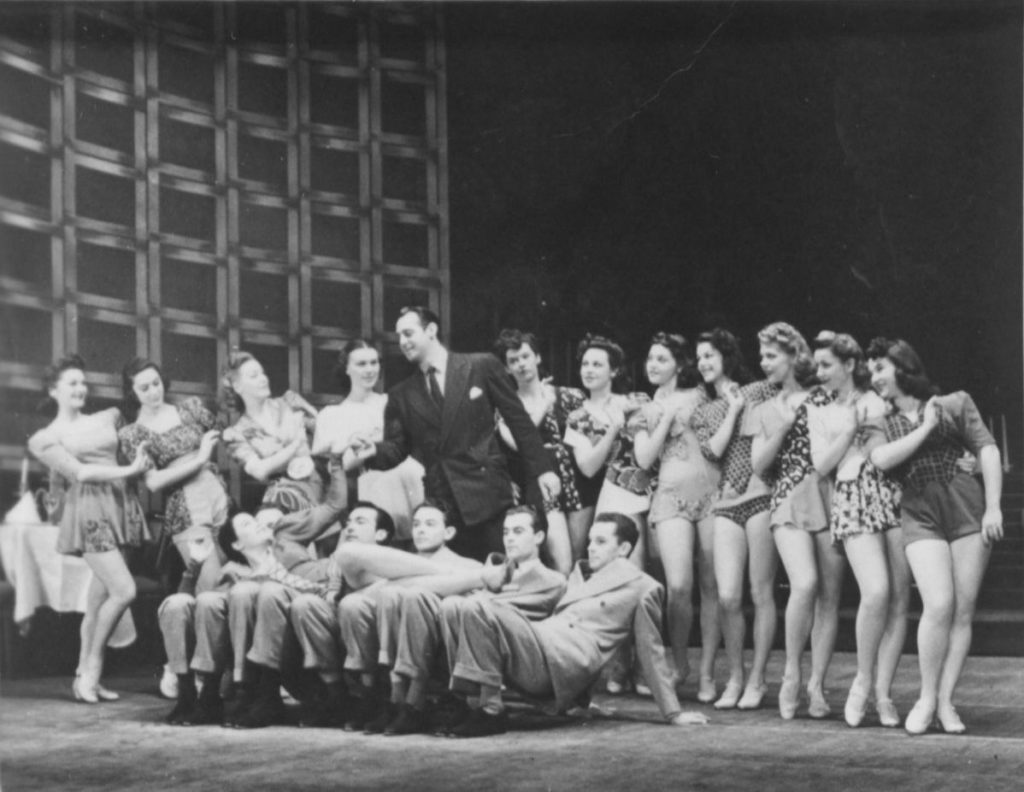 A photo from the 1940 Broadway Production of Pal Joey.