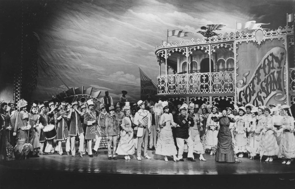 A photo from the 1946 Broadway Production of Show Boat.