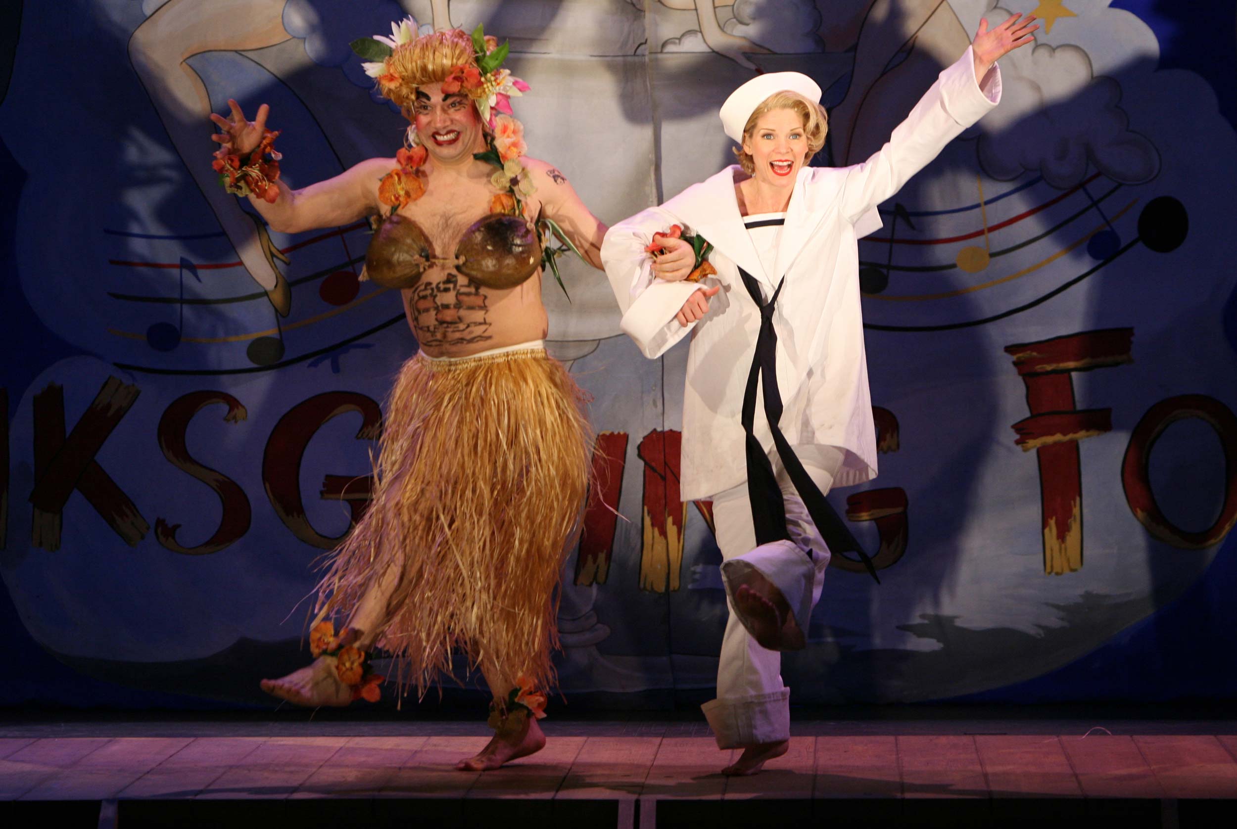 A photo from the 2008 Lincoln Center Theater production of South Pacific.