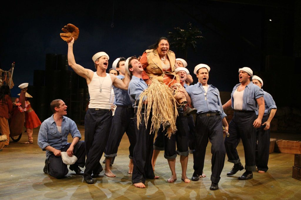 A photo from the 2008 Lincoln Center Theater production of South Pacific.